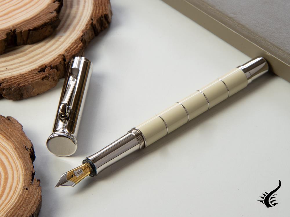 Graf von Faber-Castell Classic Anello Fountain Pen, Ivory