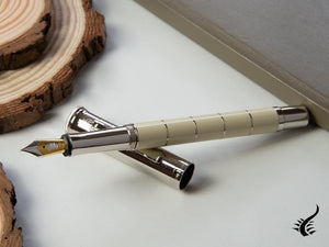 Graf von Faber-Castell Classic Anello Fountain Pen, Ivory