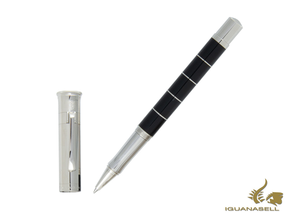 Stylo roller Graf von Faber-Castell Classic Anello, noir, 145683