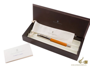 Graf von Faber-Castell Classic Fountain Pen, Pernambuco wood, Platinum