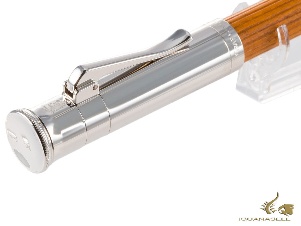 Graf von Faber-Castell Classic Fountain Pen, Pernambuco wood, Platinum