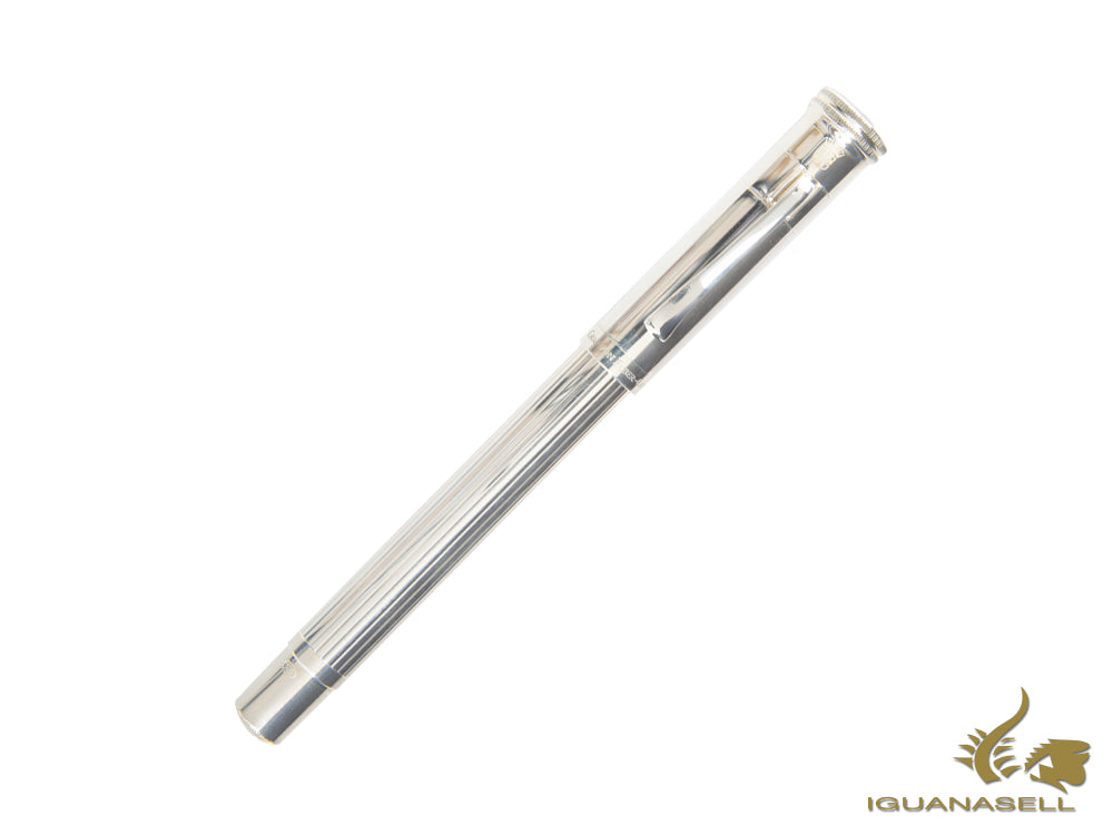 Graf von Faber-Castell Classic Fountain Pen, Platinum trim