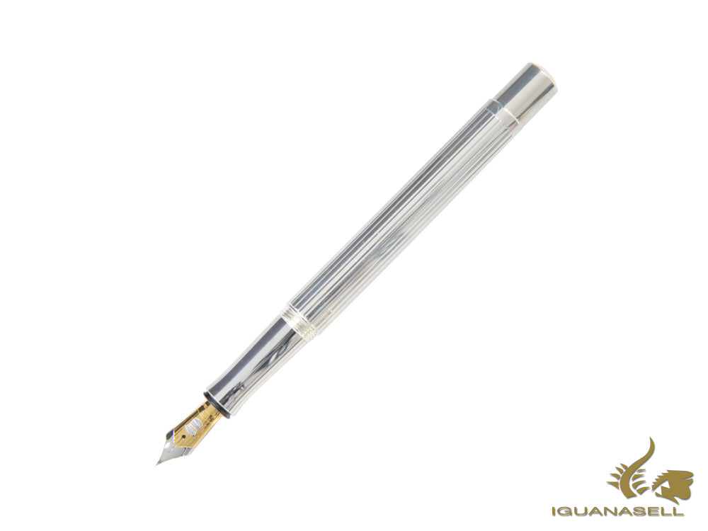 Stylo plume classique Graf von Faber-Castell, finition platine