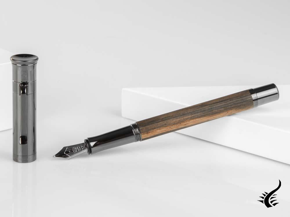 Graf von Faber-Castell Classic Macassar "Black Edition" Fountain Pen