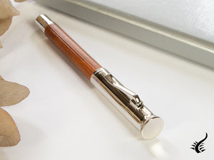 Graf von Faber-Castell Classic Rollerball pen, Pernambuco wood, Platinum,145510