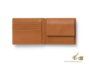 Graf von Faber-Castell Epsom Wallet, Brown, Calfskin Leather, 4 Cards, 118931