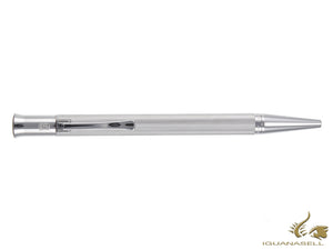 Graf von Faber-Castell Guilloche Ballpoint pen, Metal, Rhodium trim, 146534