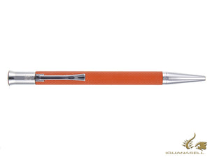 Graf von Faber-Castell Stylo bille guilloché, Résine précieuse, Orange, 145216