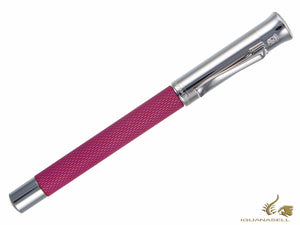 Stylo plume Graf von Faber-Castell Guilloche, résine précieuse, rose