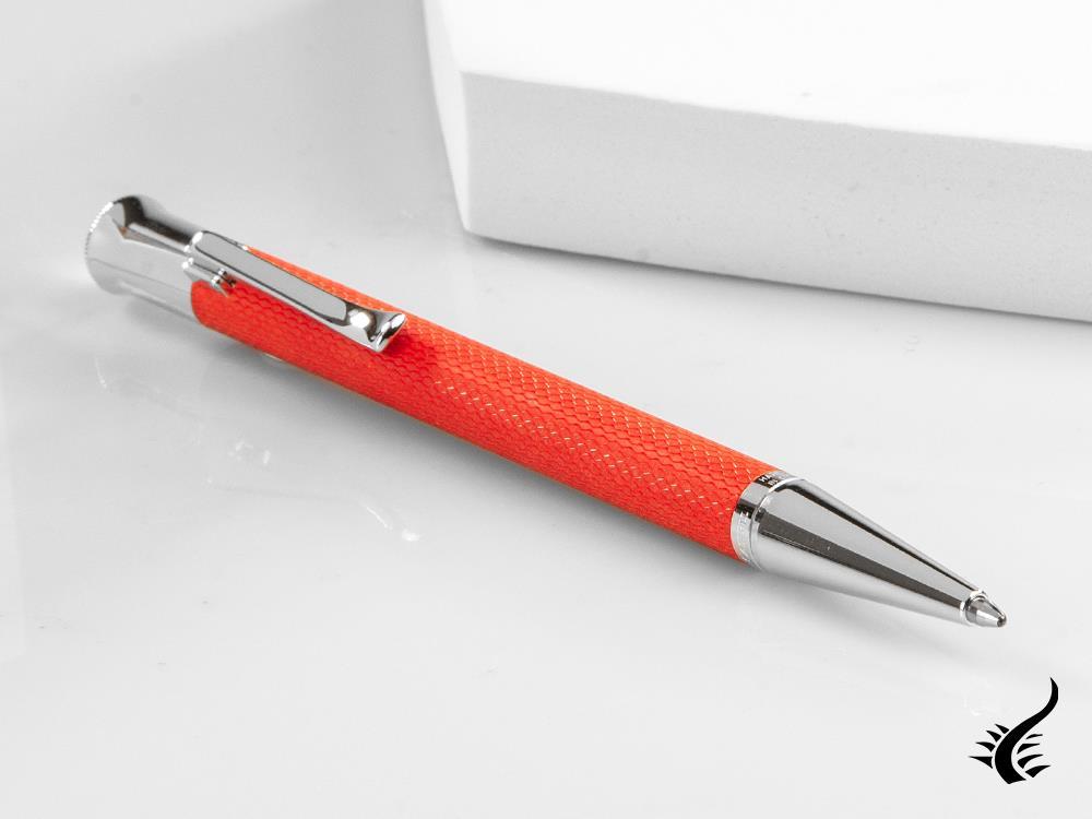 Graf von Faber-Castell Guilloche India Red Ballpoint pen, Precious resine