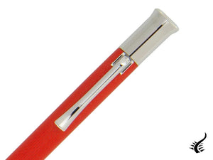 Graf von Faber-Castell Guilloche India Red Ballpoint pen, Precious resine