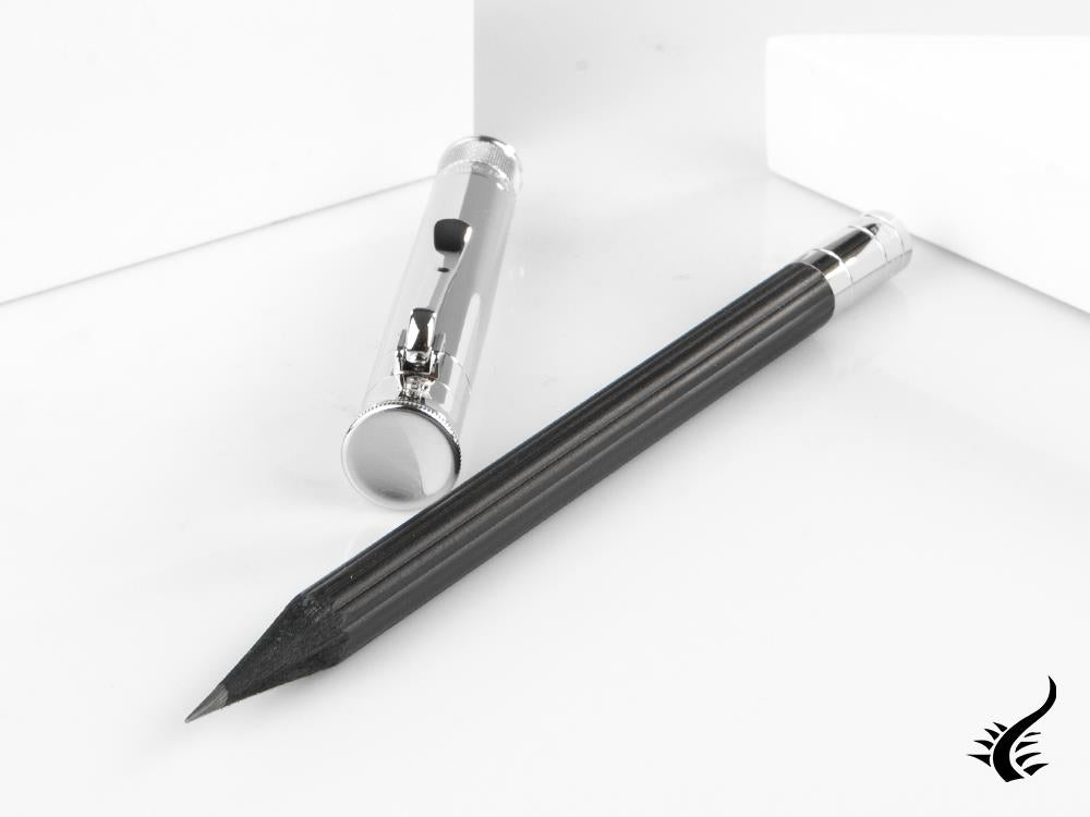 Graf von Faber-Castell Perfect Pencil, Cedar Wood, Platinum trim, Black 118568