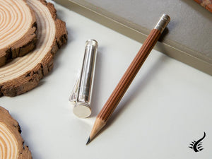 Graf von Faber-Castell Perfect Pencil, Cedar wood, 925 Silver Trim, 118566