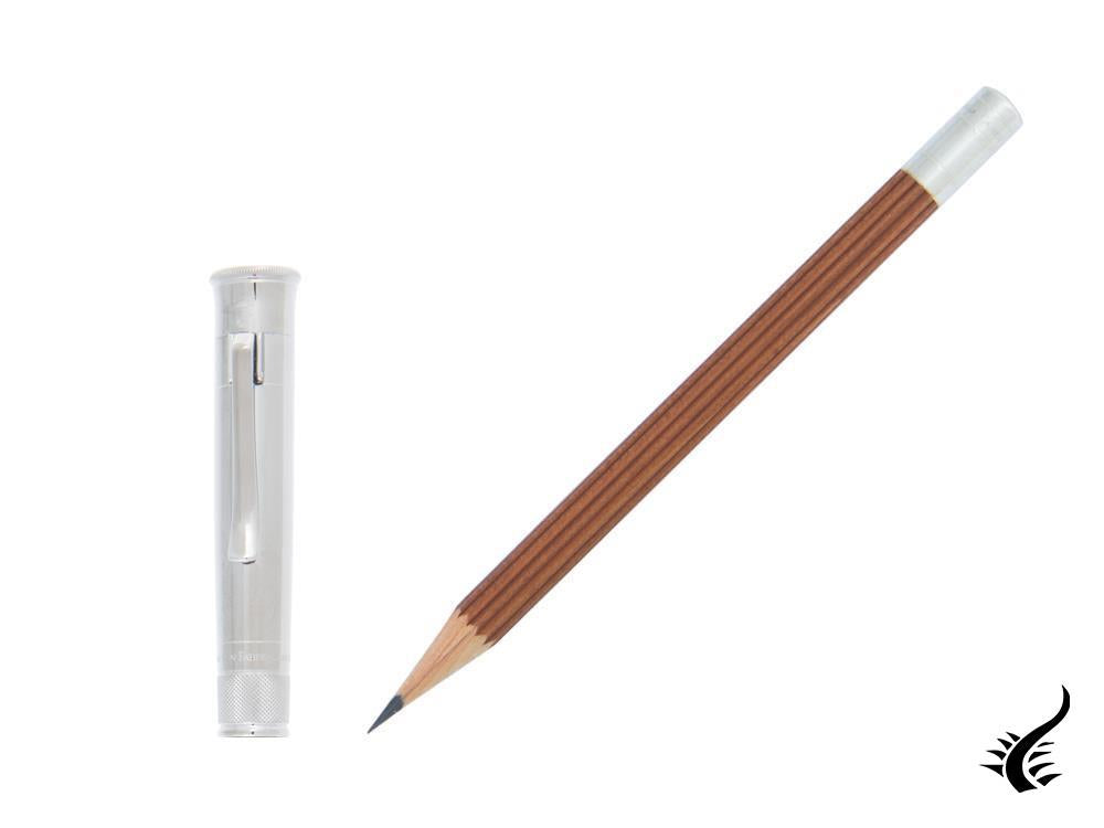 Graf von Faber-Castell Perfect Pencil, Cedar wood, 925 Silver Trim, 118566