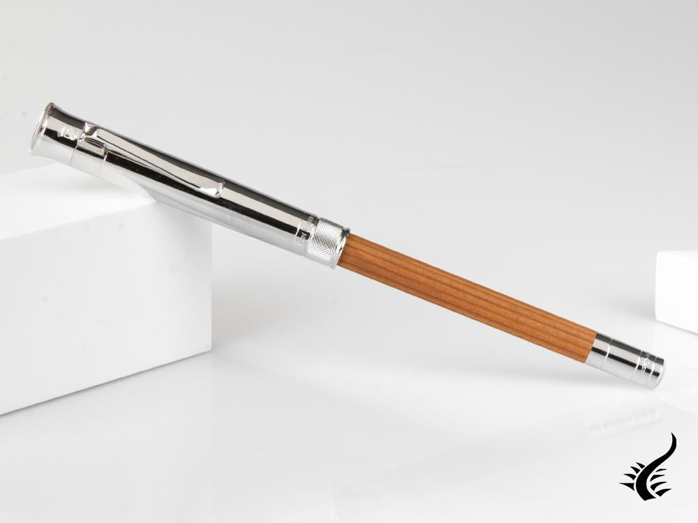 Graf von Faber-Castell Perfect Pencil, Cedar wood, Platinum trim, Brown, 118567