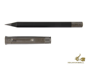 Crayon Perfect Magnum Graf von Faber-Castell « Black Edition », bois, PVD titane