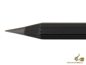 Crayon Perfect Magnum Graf von Faber-Castell « Black Edition », bois, PVD titane