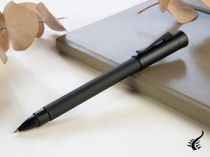 Stylo roller Graf von Faber-Castell Tamitio Black Edition, Métal, 141594