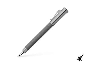 Graf von Faber-Castell Tamitio Stone Grey Fountain Pen, Lacquer, 141780