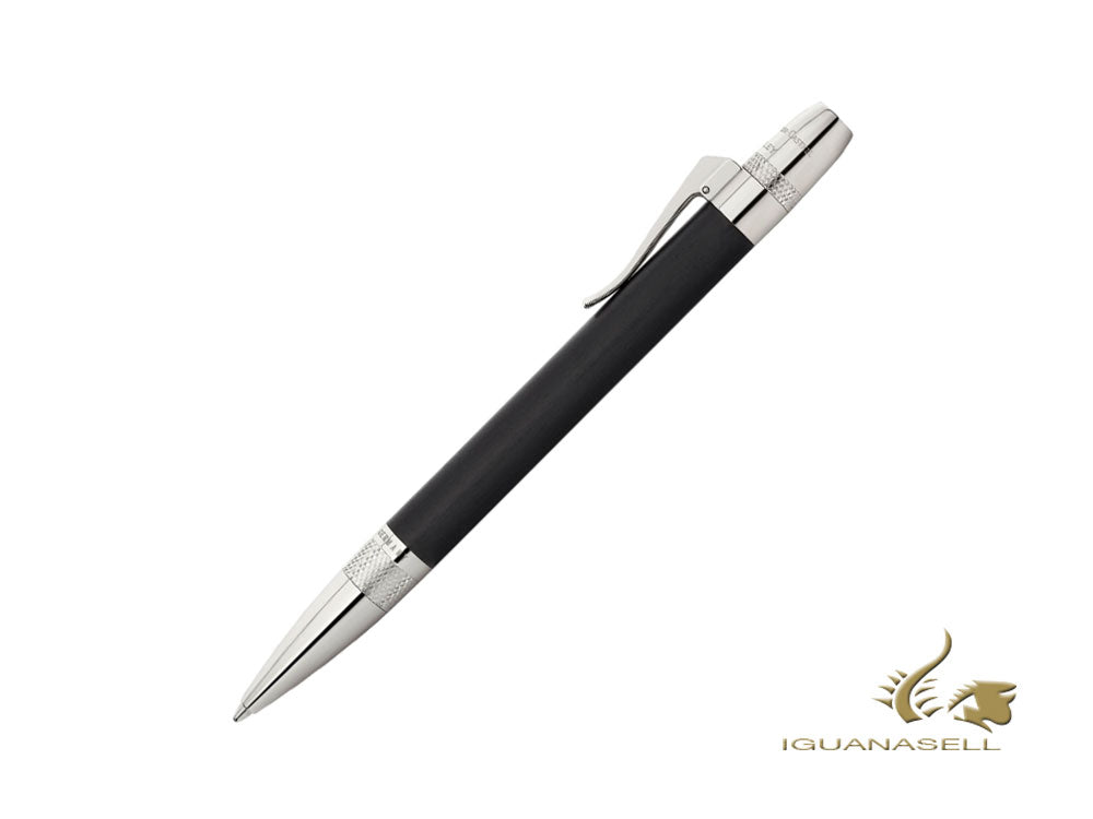 Graf von Faber-Castell for Bentley Ebony Ballpoint pen, Ebonite, Black, 141829