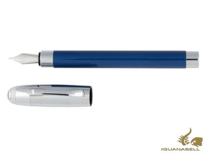 Stylo plume Graf von Faber-Castell pour Bentley, bleu pailleté, 141740