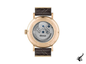 Ingersoll 1892 Charles Automatic Watch, 44 mm, Golden, Leather strap, I05805