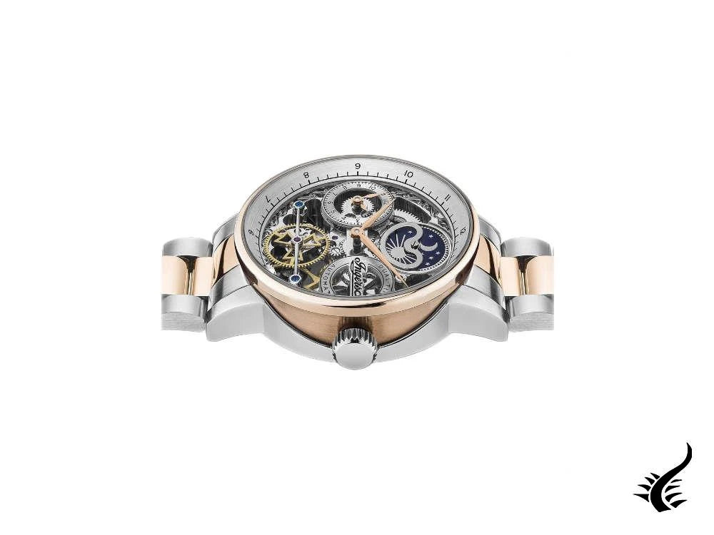 Ingersoll 1892-Jazz Automatic Watch, 42 mm, PVD Rose Gold, Grey, 5 atm, I07706