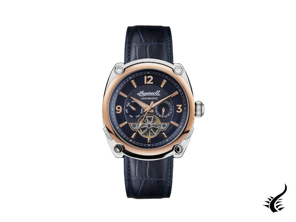 Montre automatique Ingersoll 1892 Michigan, acier inoxydable 316L, bleu, I01101B