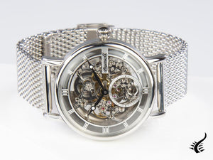 Montre automatique squelette Ingersoll Herald, 40 mm, gris, bracelet en maille, I00405