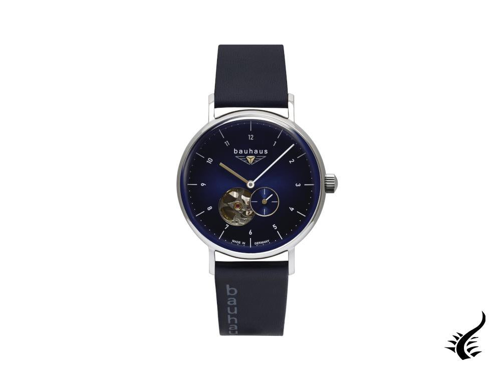 Montre automatique Bauhaus, bleu, 41 mm, 2166-3