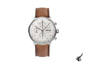 Iron Annie Bauhaus Automatic Watch, Silver, 42 mm, Chronograph, Date, 5018-4