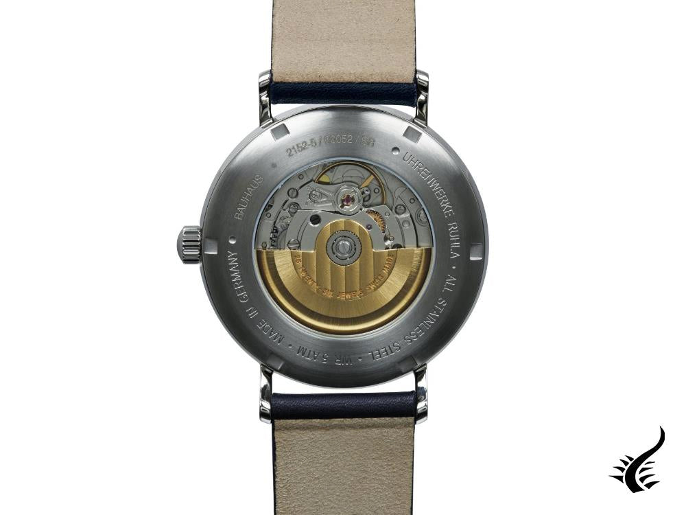 Bauhaus Automatic Watch, Beige, 41 mm, Day, 2152-5