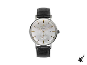 Montre à quartz classique Iron Annie, argent, 41 mm, jour, minéral K1, 5938-4