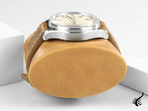 Iron Annie Cockpit Automatic Watch, Beige, 42 mm, Leather strap, Day, 5162-3