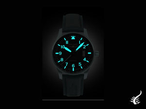 Montre automatique Iron Annie F13 Tempelhof, noire, 42 mm, jour, 5664-2