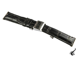 Jacob & Co, Leather Strap, Black, 18 mm, Bukkle, ABL18