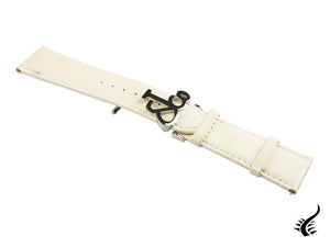 Jacob & Co, Textile, White, Buckle, 22mm, SW22