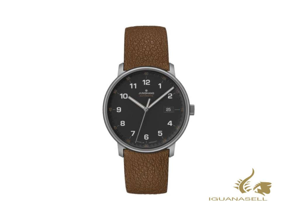 Junghans Form A Titan Automatic Watch,  40 mm, Black, Day, 027/2002.00