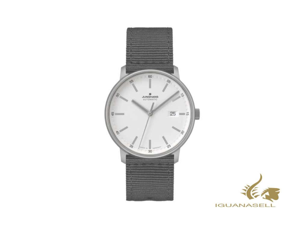 Junghans Form A Titan Automatic Watch, 40 mm, Silver, Black, Day, 027/2000.00