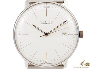 Montre automatique Junghans Max Bill, J800.1, 38 mm, argent, 027/4002.46