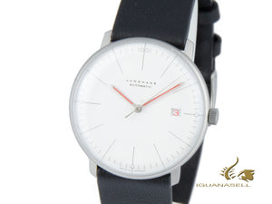 Junghans Max Bill Bauhaus Automatic Watch, J800.1, 38mm, White, 027/4009.02