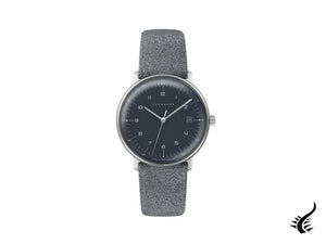 Montre à quartz Junghans Max Bill Damen, J643.29, 32,7 mm, gris, 047/4542.04