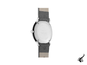 Montre à quartz Junghans Max Bill Damen, J643.29, 32,7 mm, gris, 047/4542.04