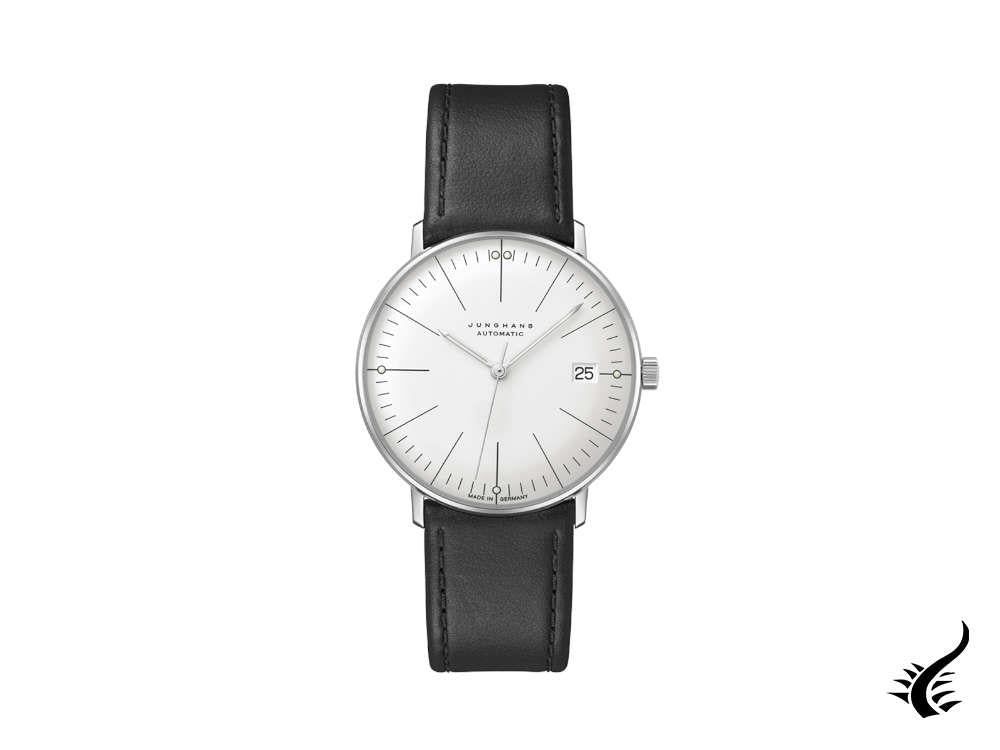 Junghans Max Bill Kleine Automatic Watch, 34 mm, Silver, 027/4105.02