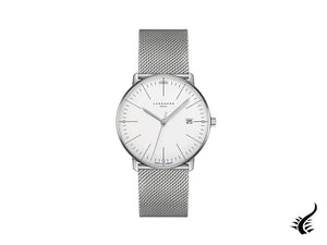 Junghans Max Bill MEGA Radio-Controlled Quartz Watch, Silver, 058/4821.44