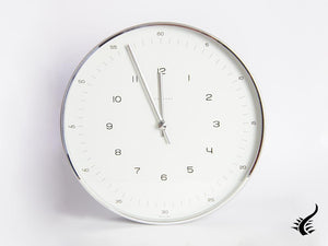 Horloge murale Junghans Max Bill RC Quartz, 30 cm, blanc 374/7001.00