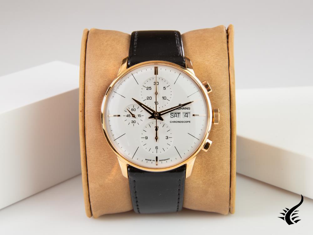 Montre automatique Junghans Meister Chronoscope, 40,7 mm, anglaise, 027/7023.01