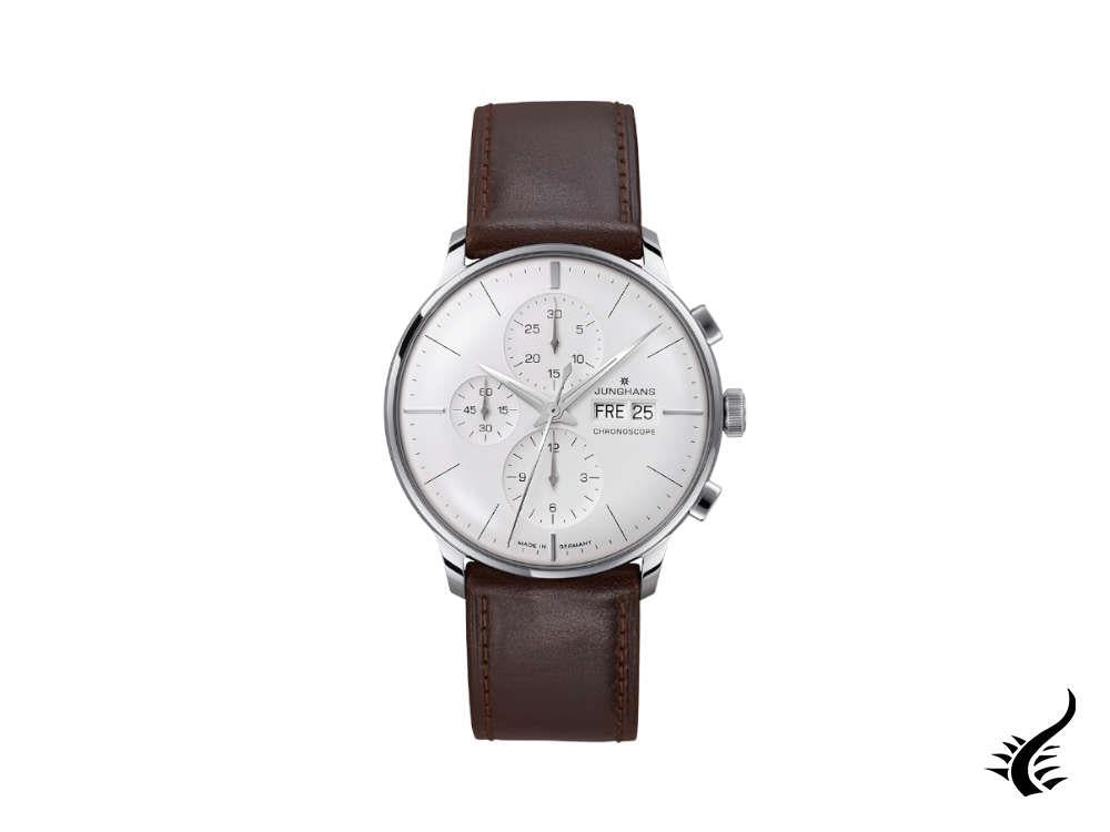 Junghans Meister Chronoscope Automatic Watch, 40.7 mm, English, 027/4120.03