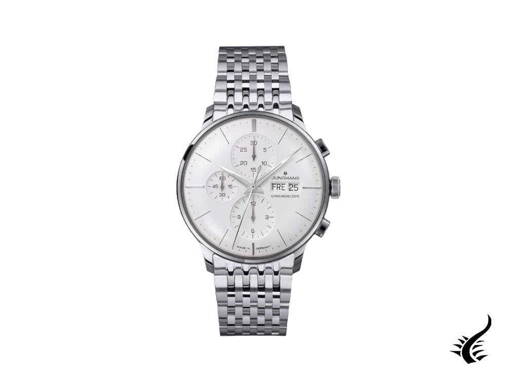 Montre automatique Junghans Meister Chronoscope, 40,7 mm, anglais, 027/4121.47