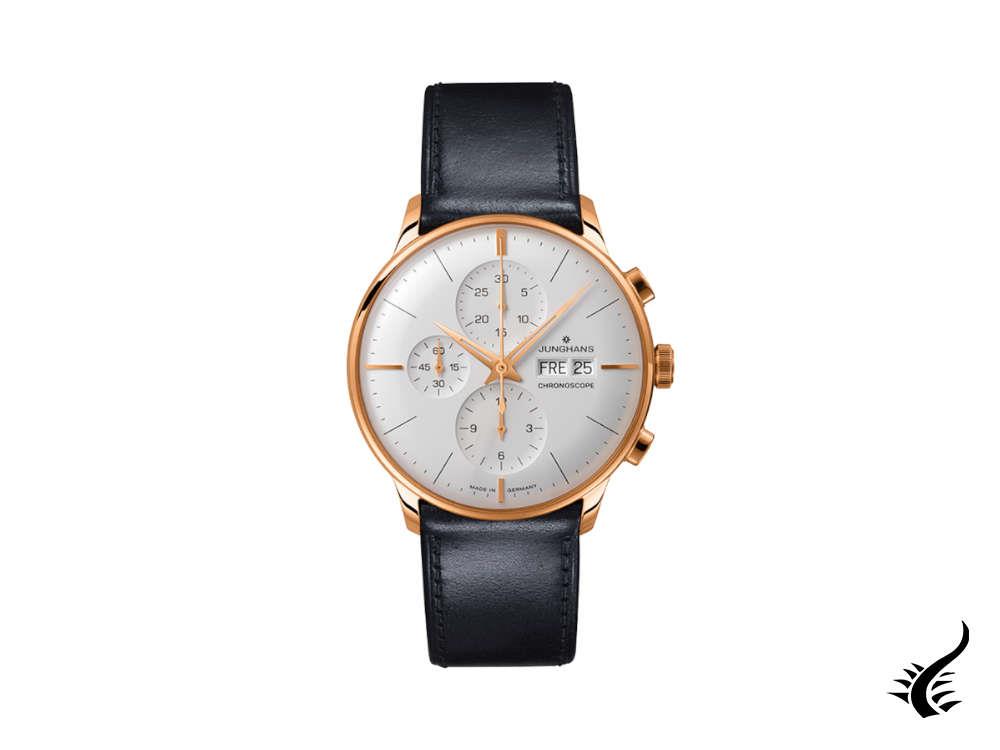 Montre automatique Junghans Meister Chronoscope, 40,7 mm, allemande, 027/7023.02